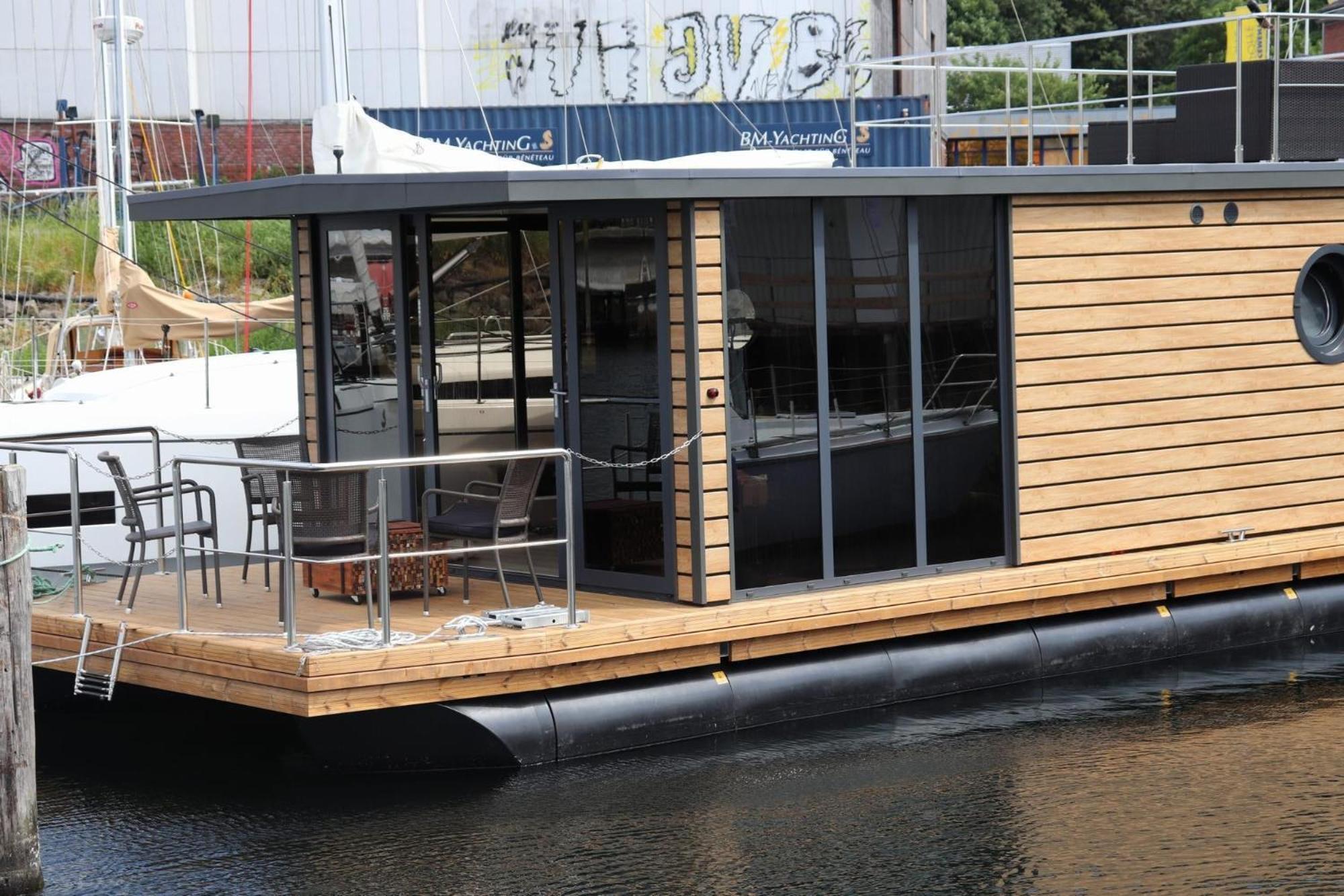 Houseboat Leni Flensburg Hotel Kültér fotó